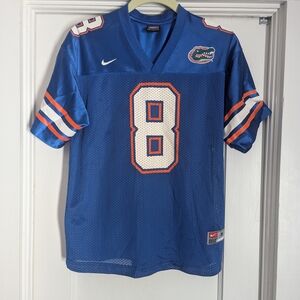 Nike Blue Football Jersey with Number 8